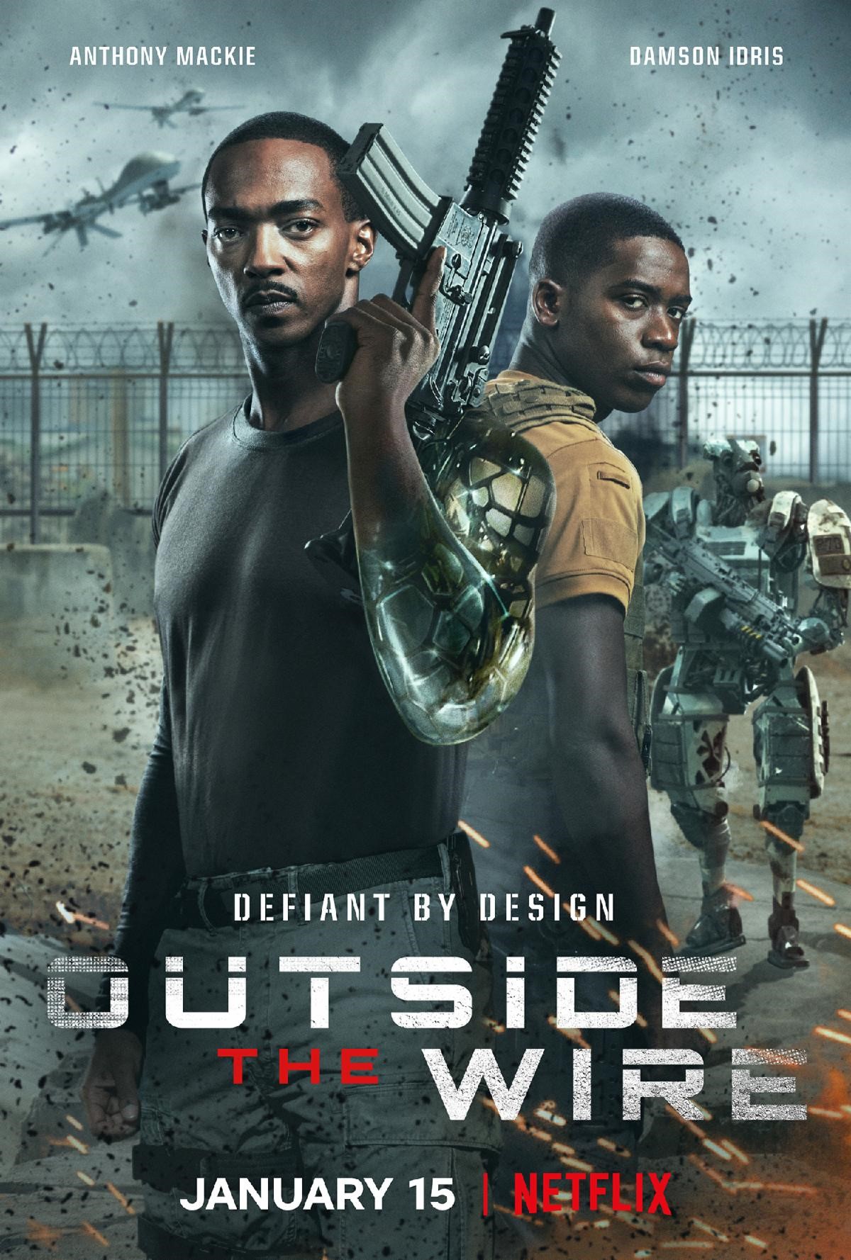 outside the wire_poster